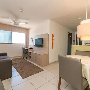 Excelente Flat Em Boa Viagem 2 Quartos Beach Class Ideal Para Familia Ou Viagens De Negocio Nob2104 , Recife Brasil